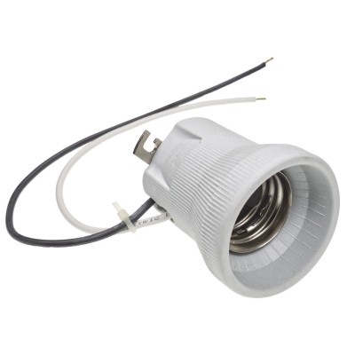 Portalámparas de porcelana E40