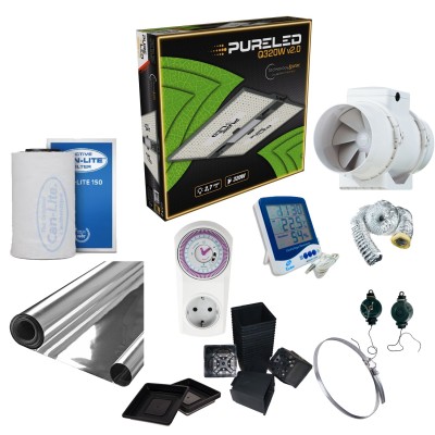 LED grow kit for 100 cm x...